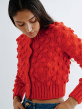 Juno Cardigan in Silk Cotton 4