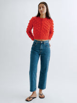 Juno Cardigan in Silk Cotton 3