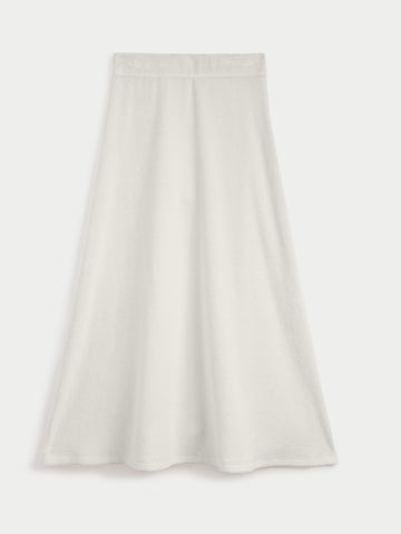 The Sienna Midi Skirt in Terry