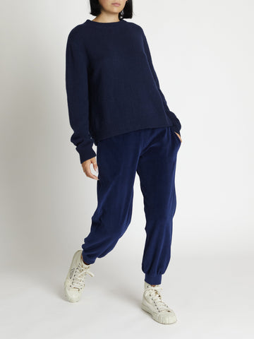 The Low-Rise Patmos Pocket Pants in Velour