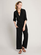 The Koubi Button Blouse in Thick & Thin Gauze