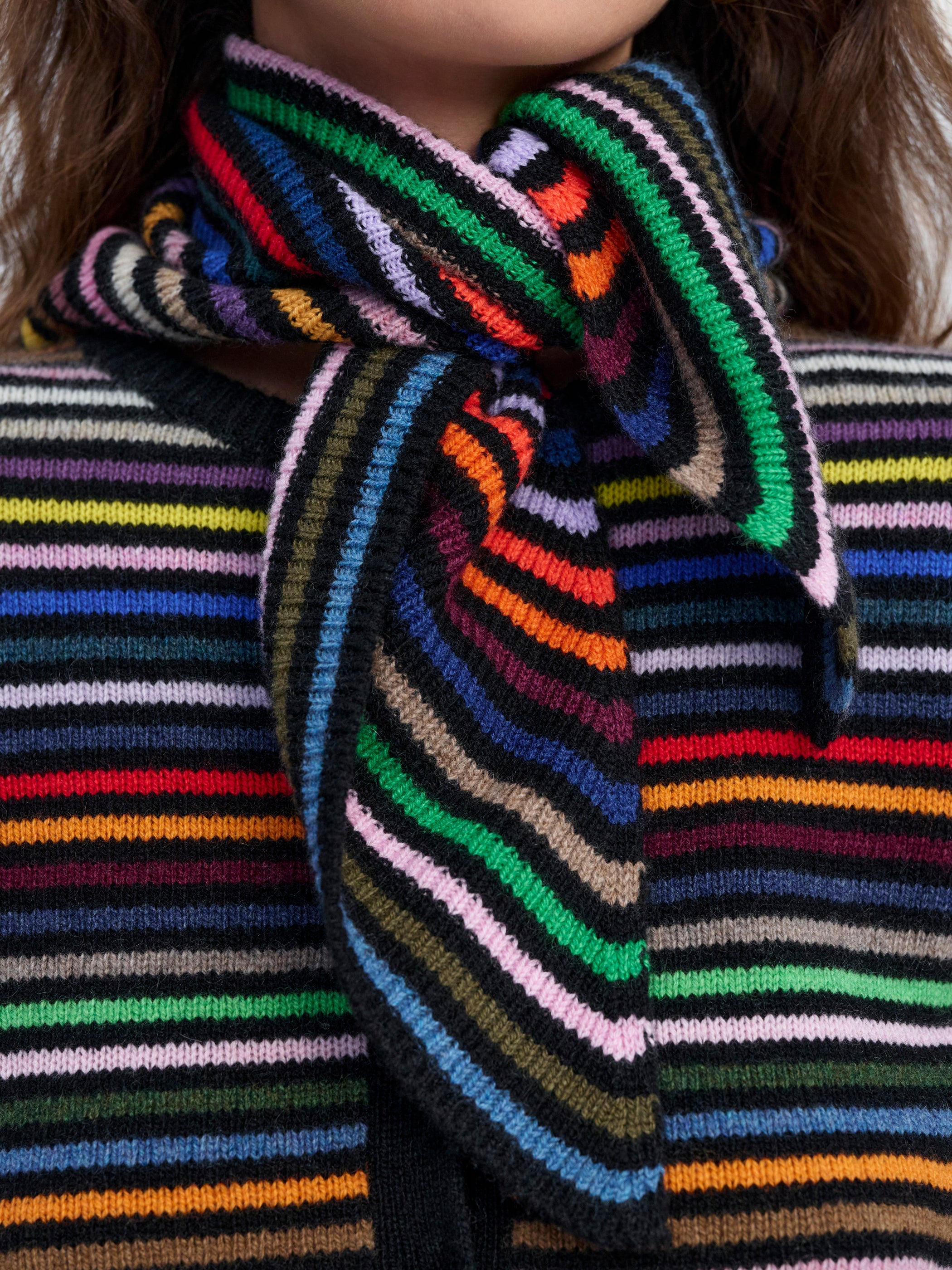 Black Multi Stripe 
