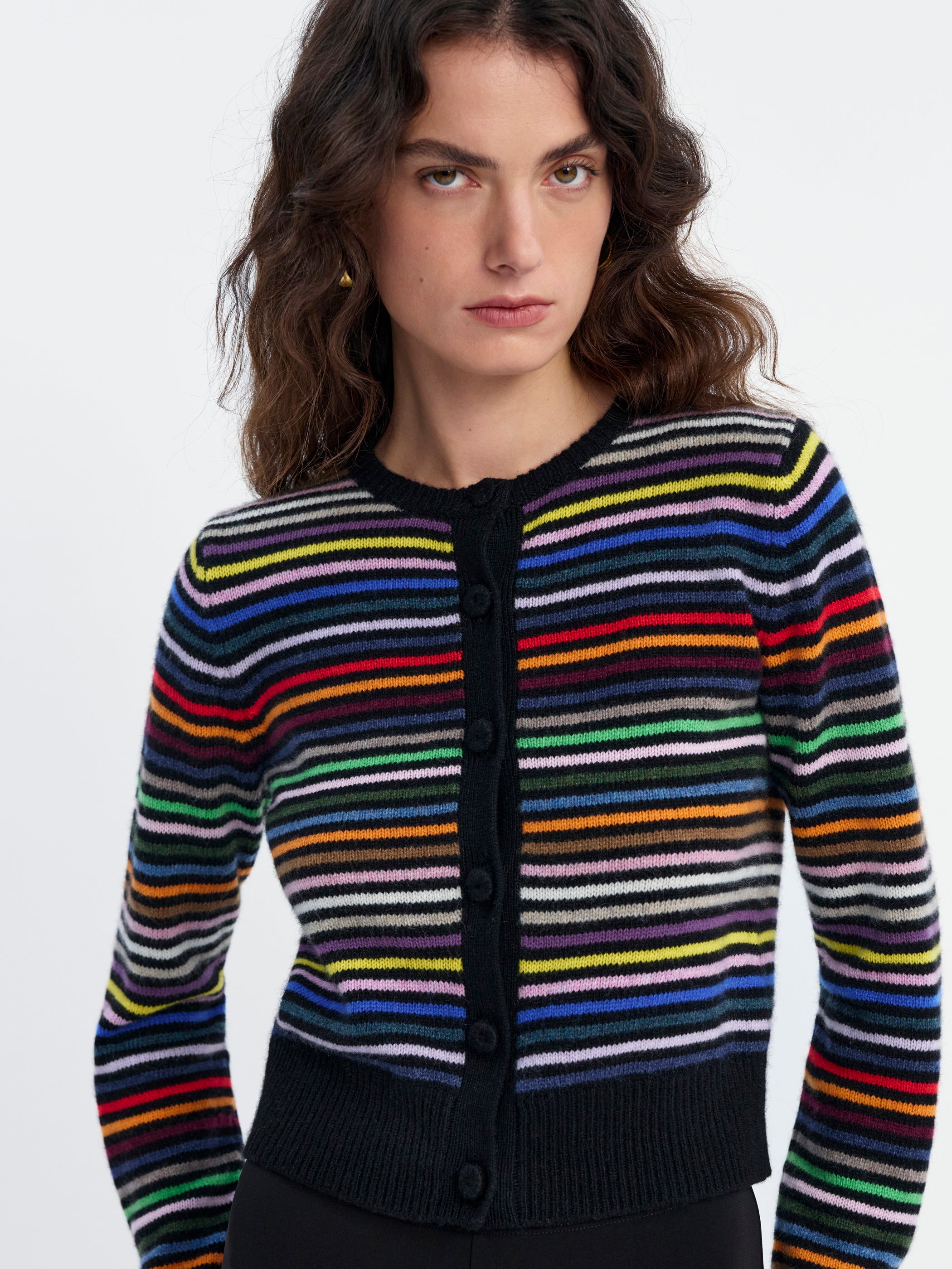 Black Multi Stripe 