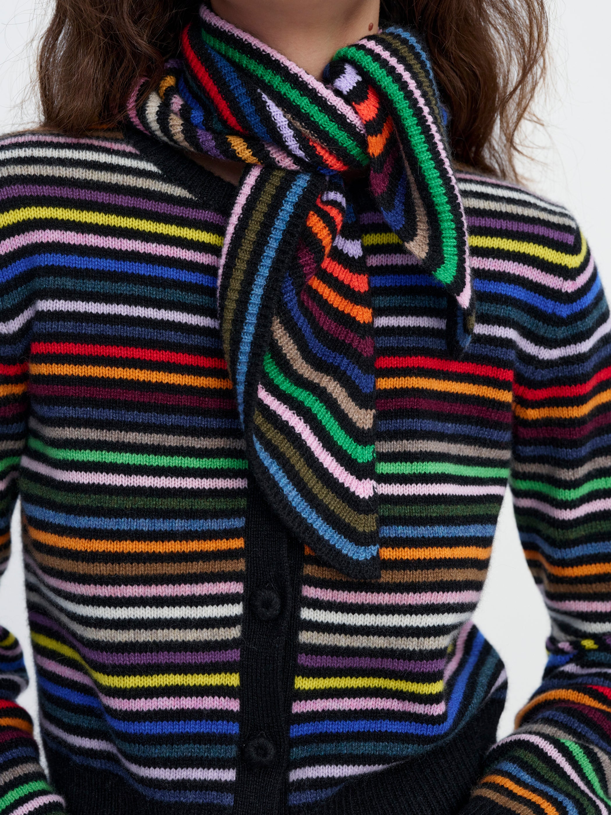 Black Multi Stripe 