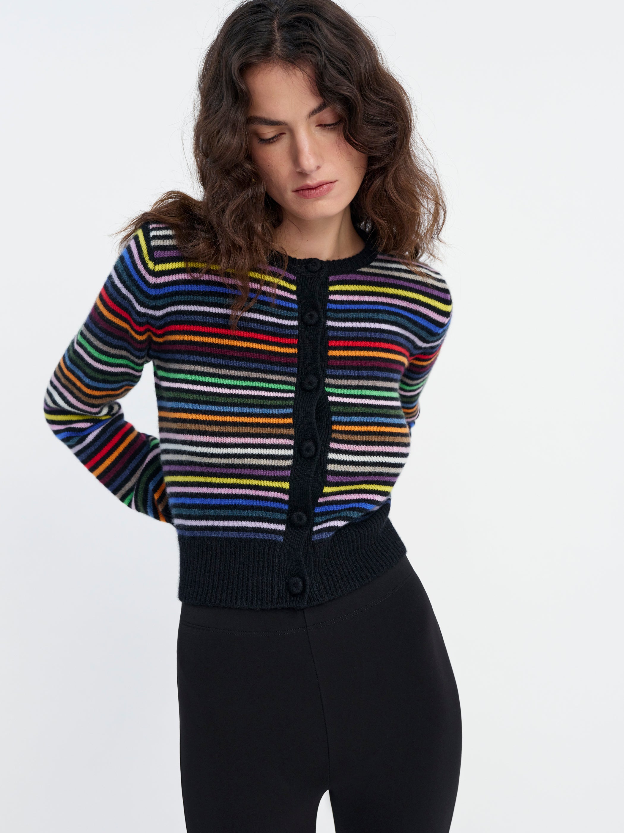 Black Multi Stripe 