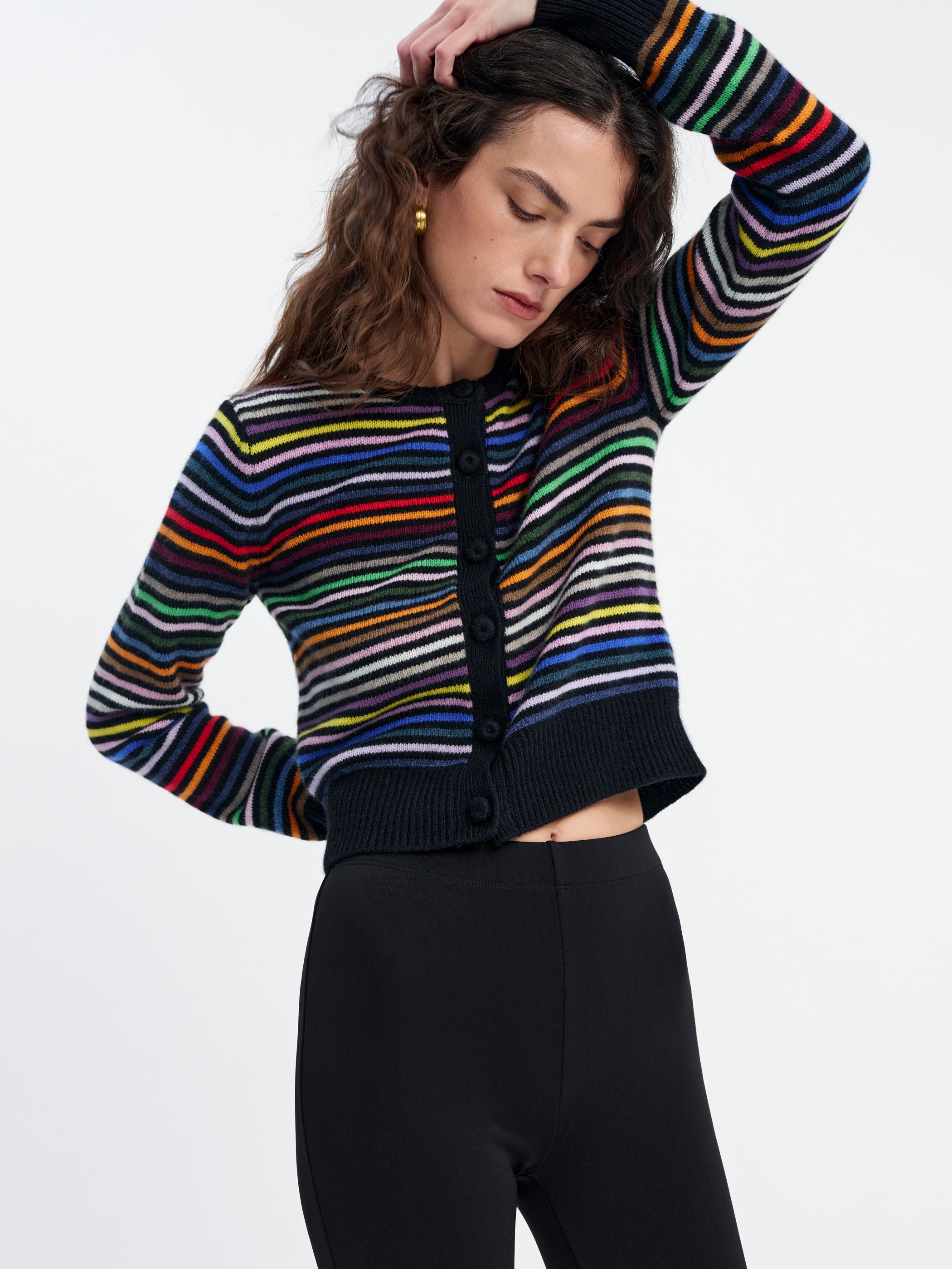 Black Multi Stripe 