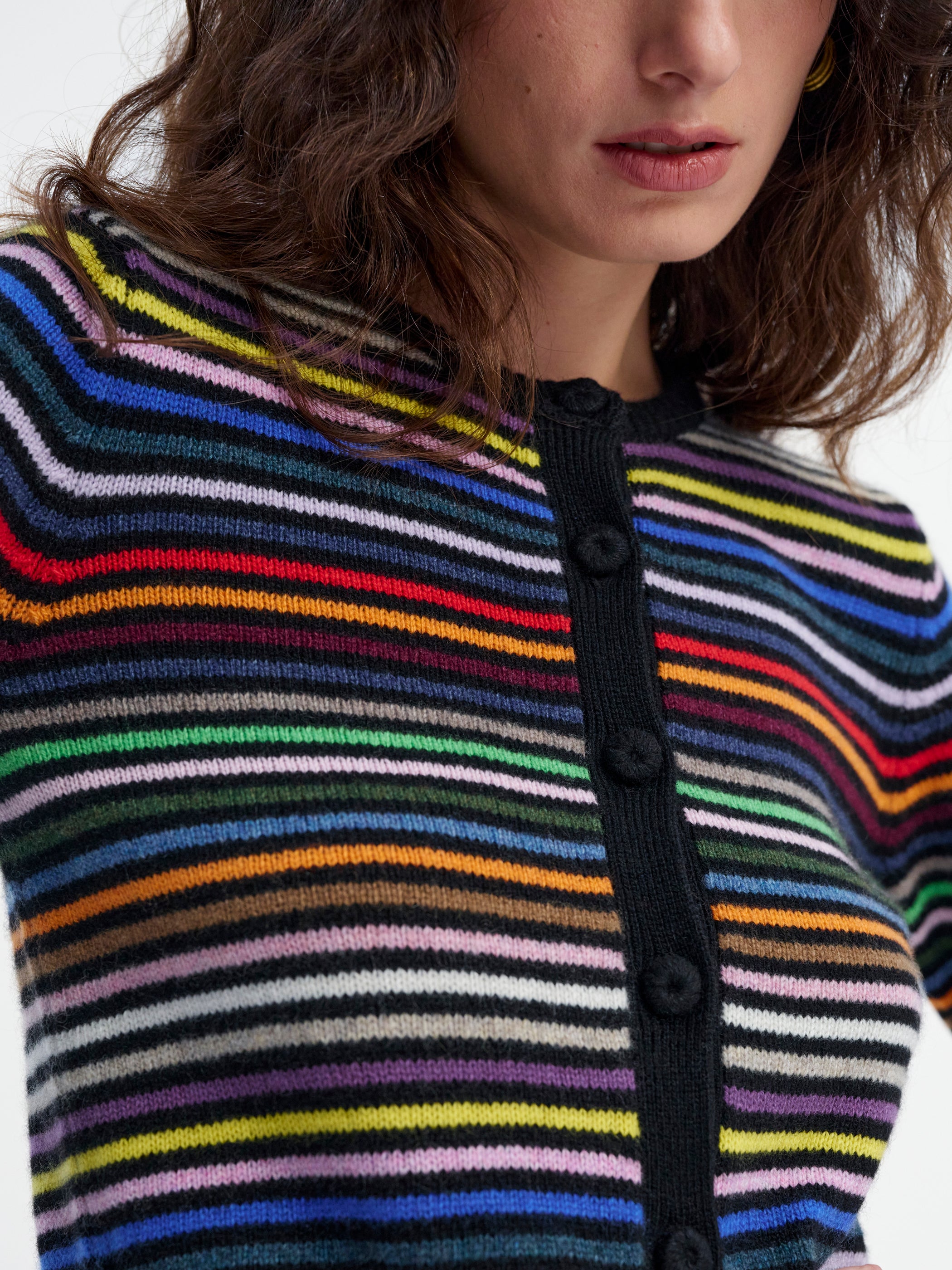 Black Multi Stripe 