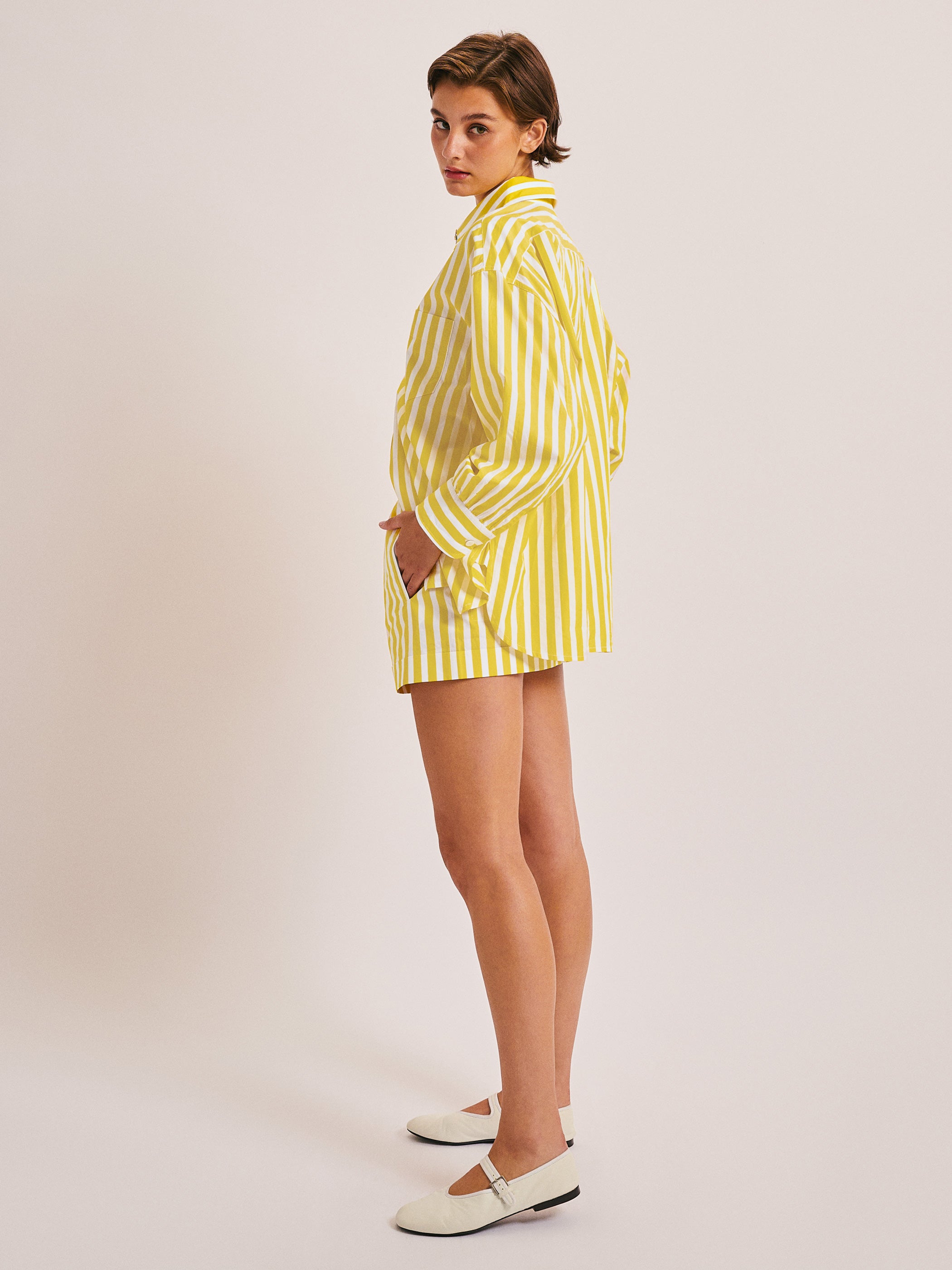 Wide Canary Stripe 
