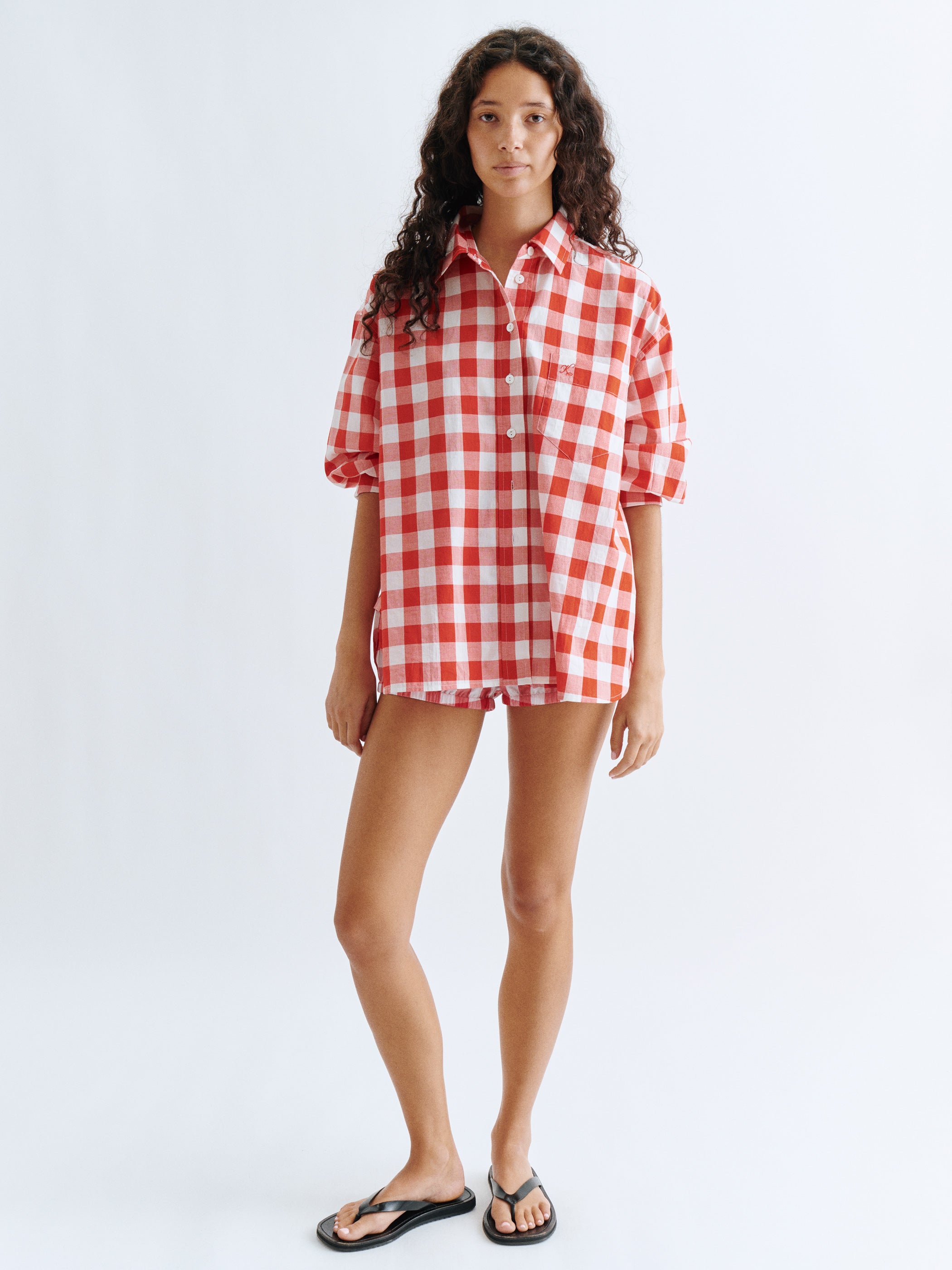 Large Cherry Gingham 