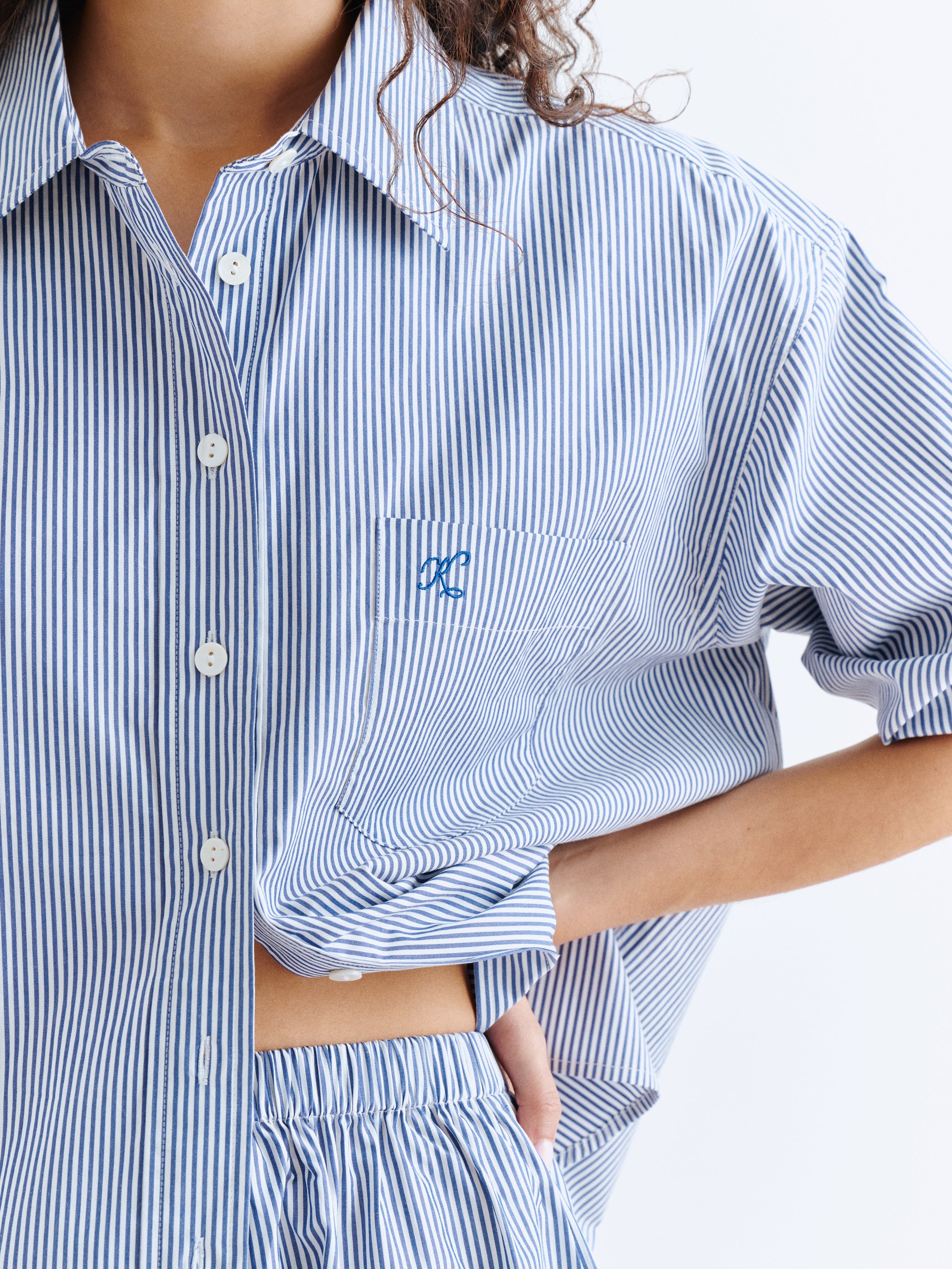 Navy Stripe 