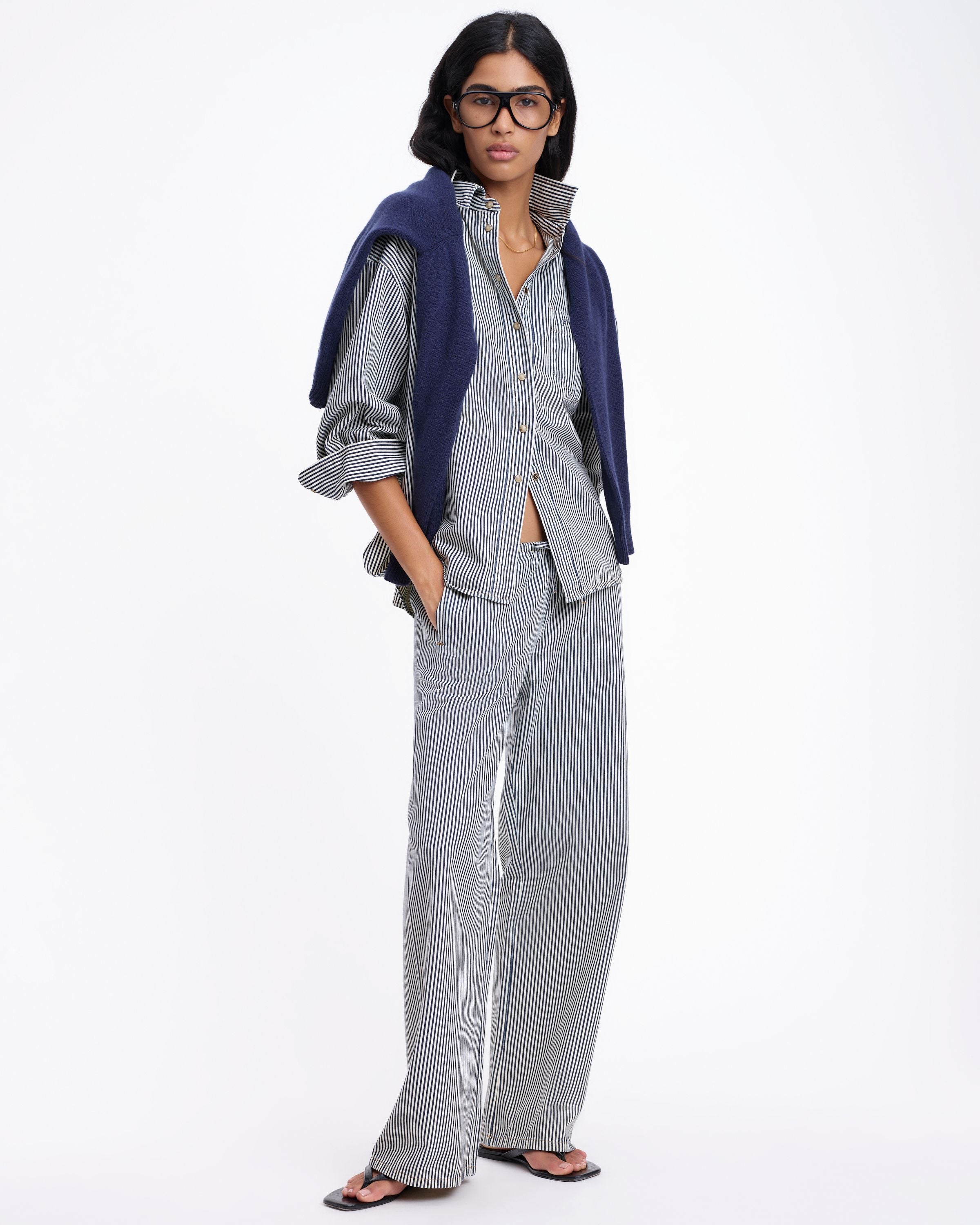 Indigo Ticking 