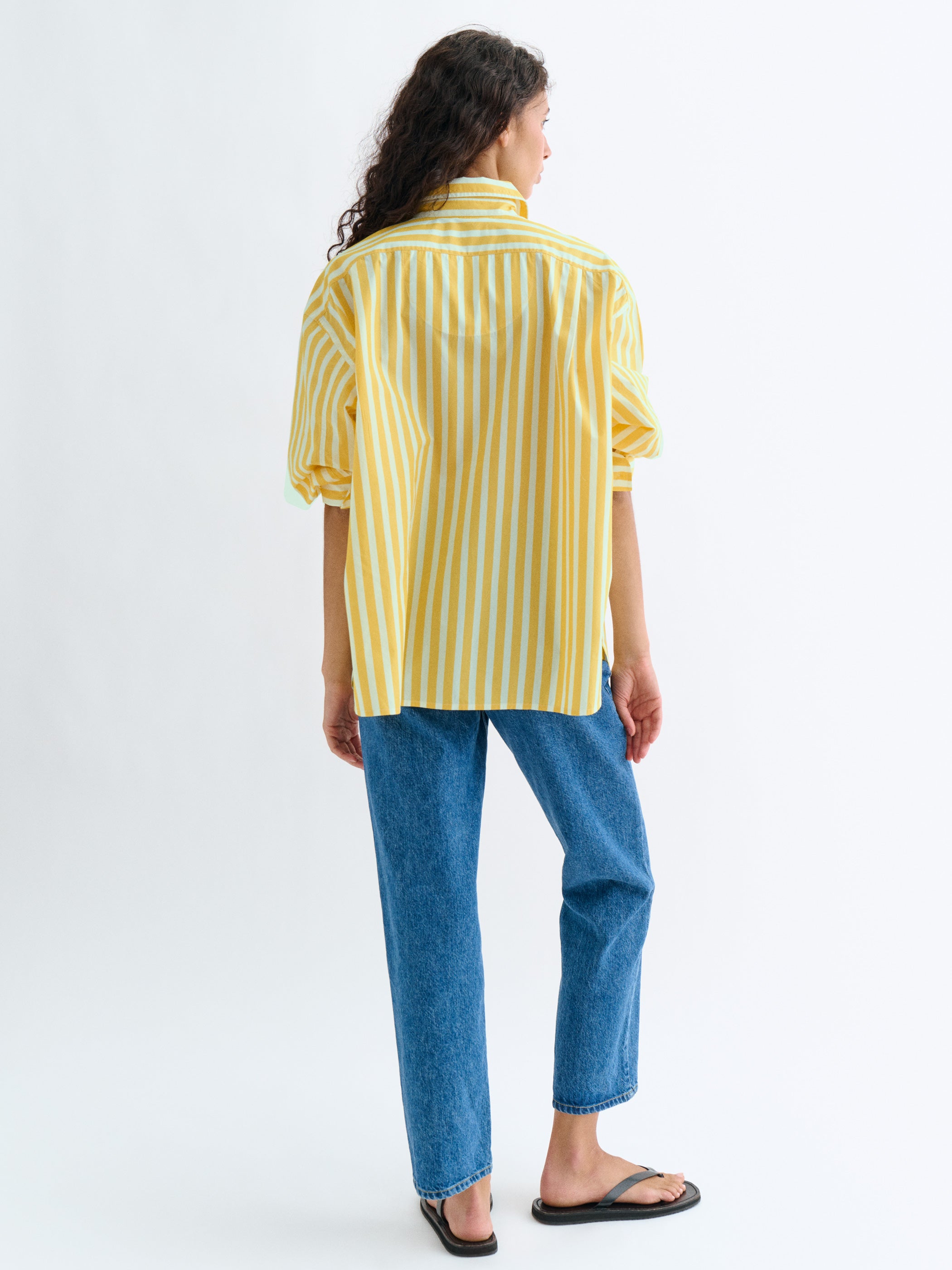 Wide Canary Stripe 