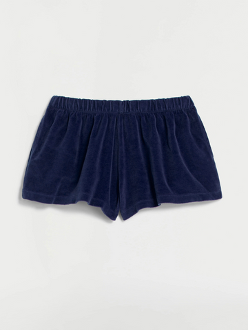 The Kids Track Shorts in Velour