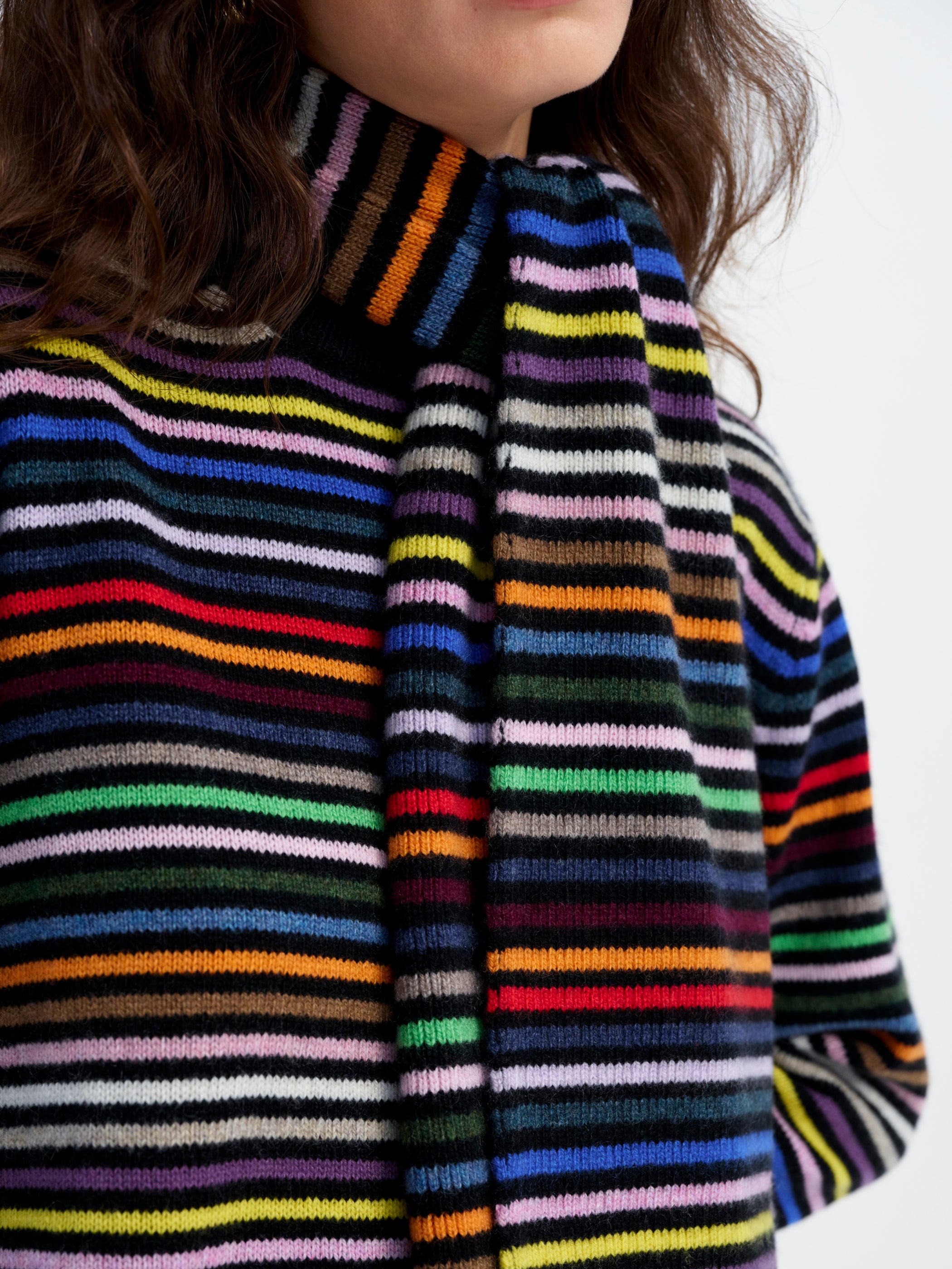 Black Multi Stripe 