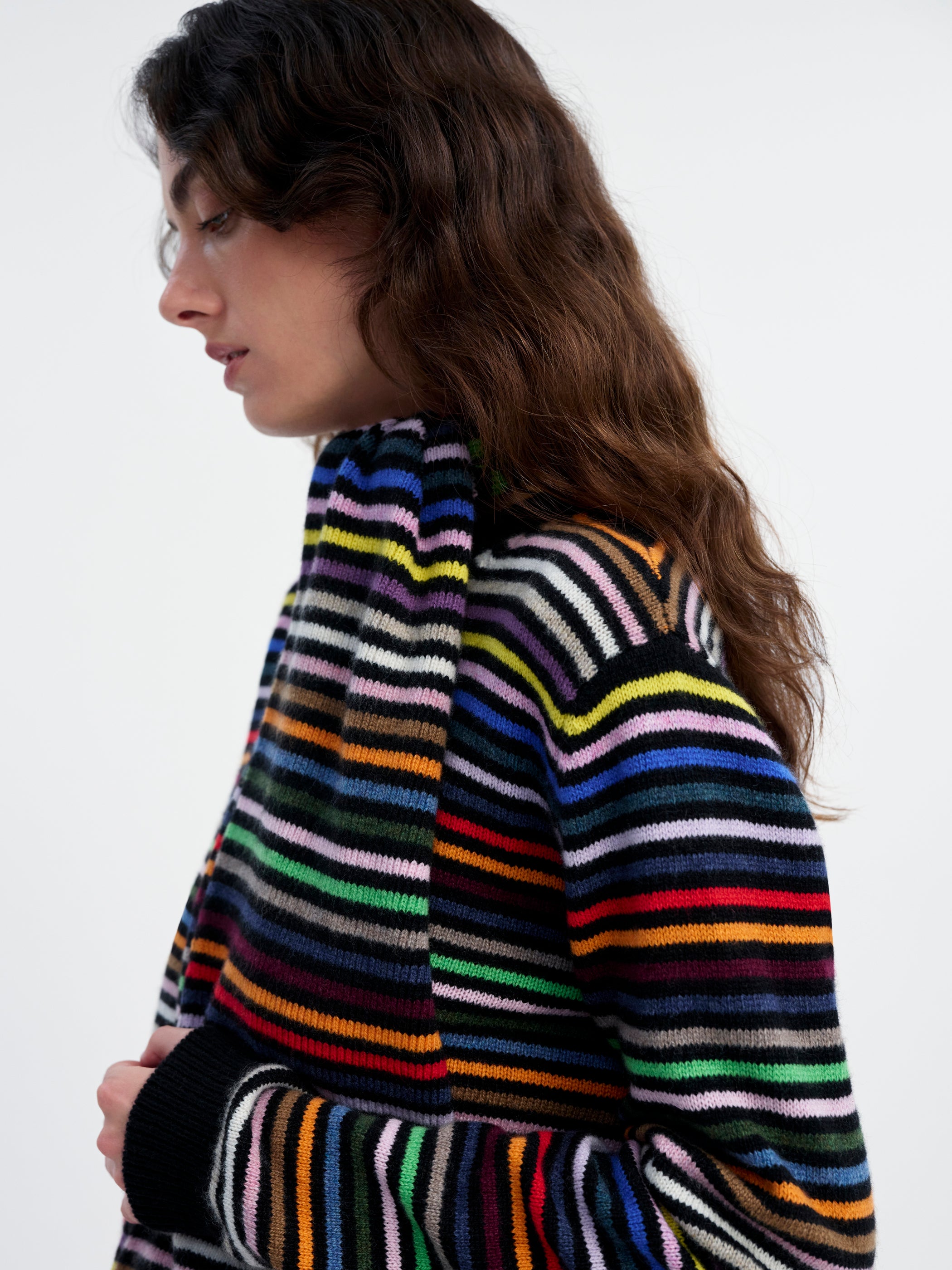 Black Multi Stripe 