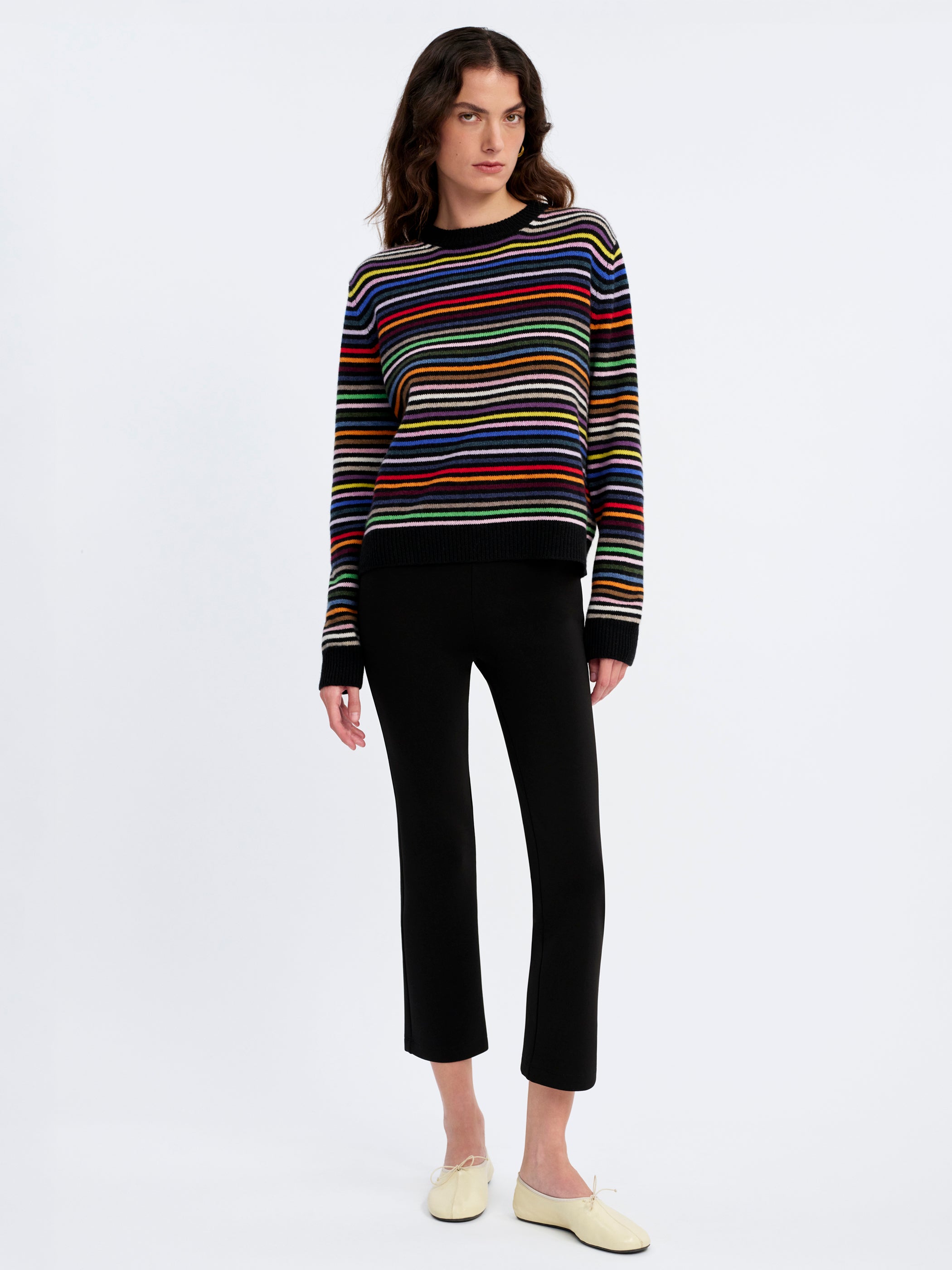 Black Multi Stripe 
