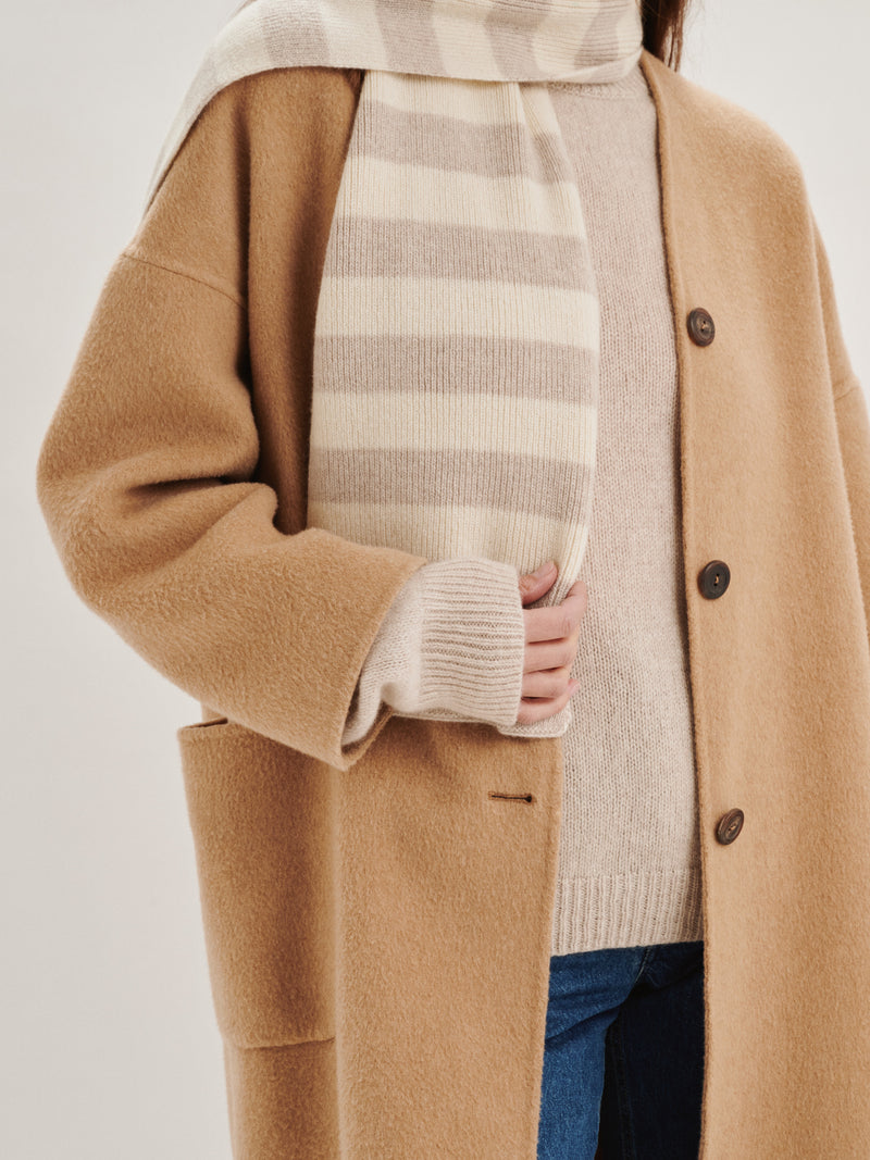Dorset-Ivory Stripe 
