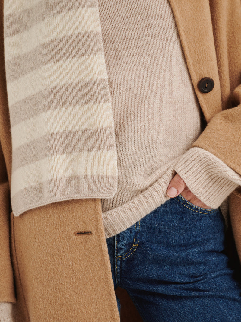 Dorset-Ivory Stripe 