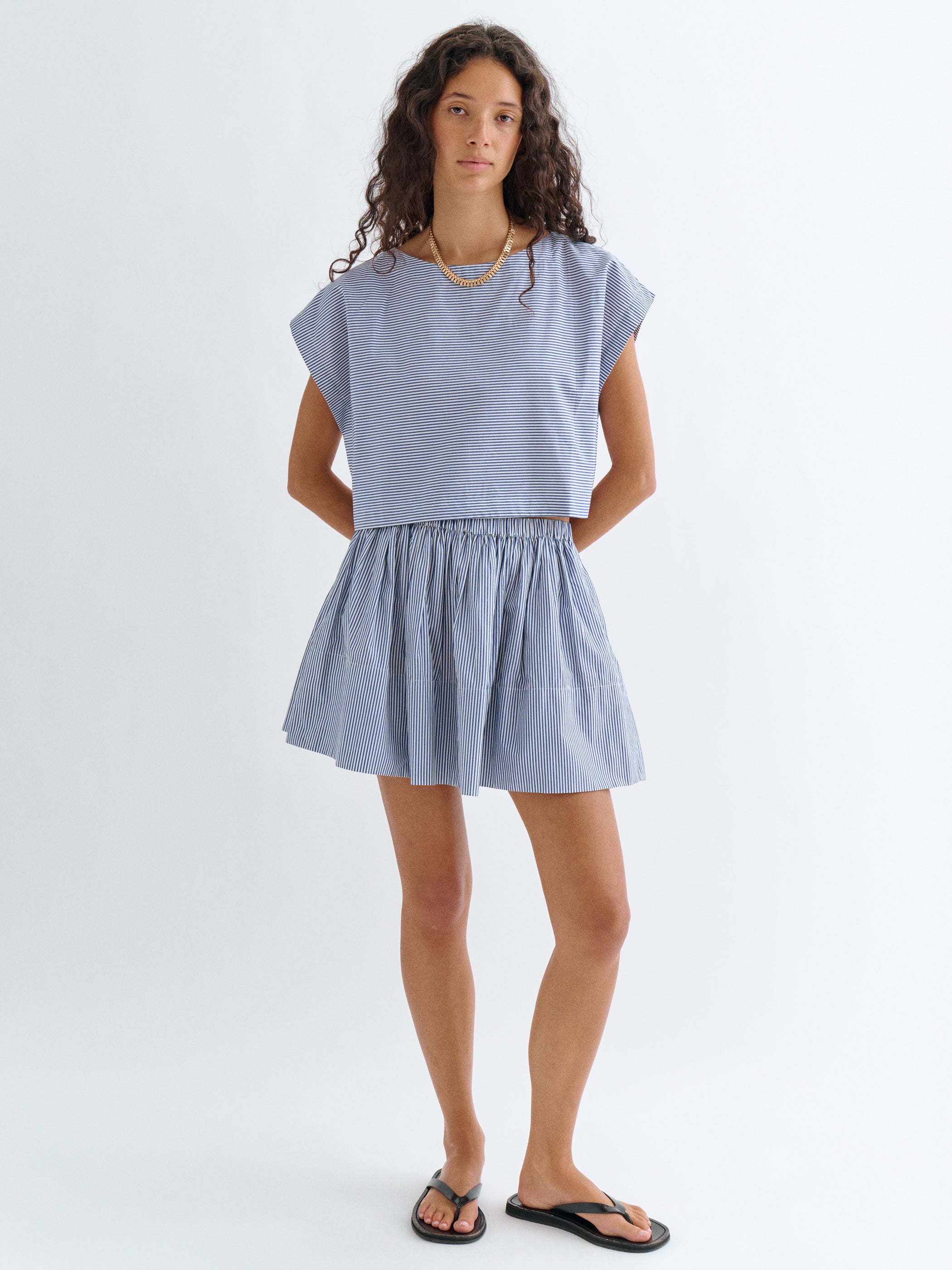 Navy Stripe 
