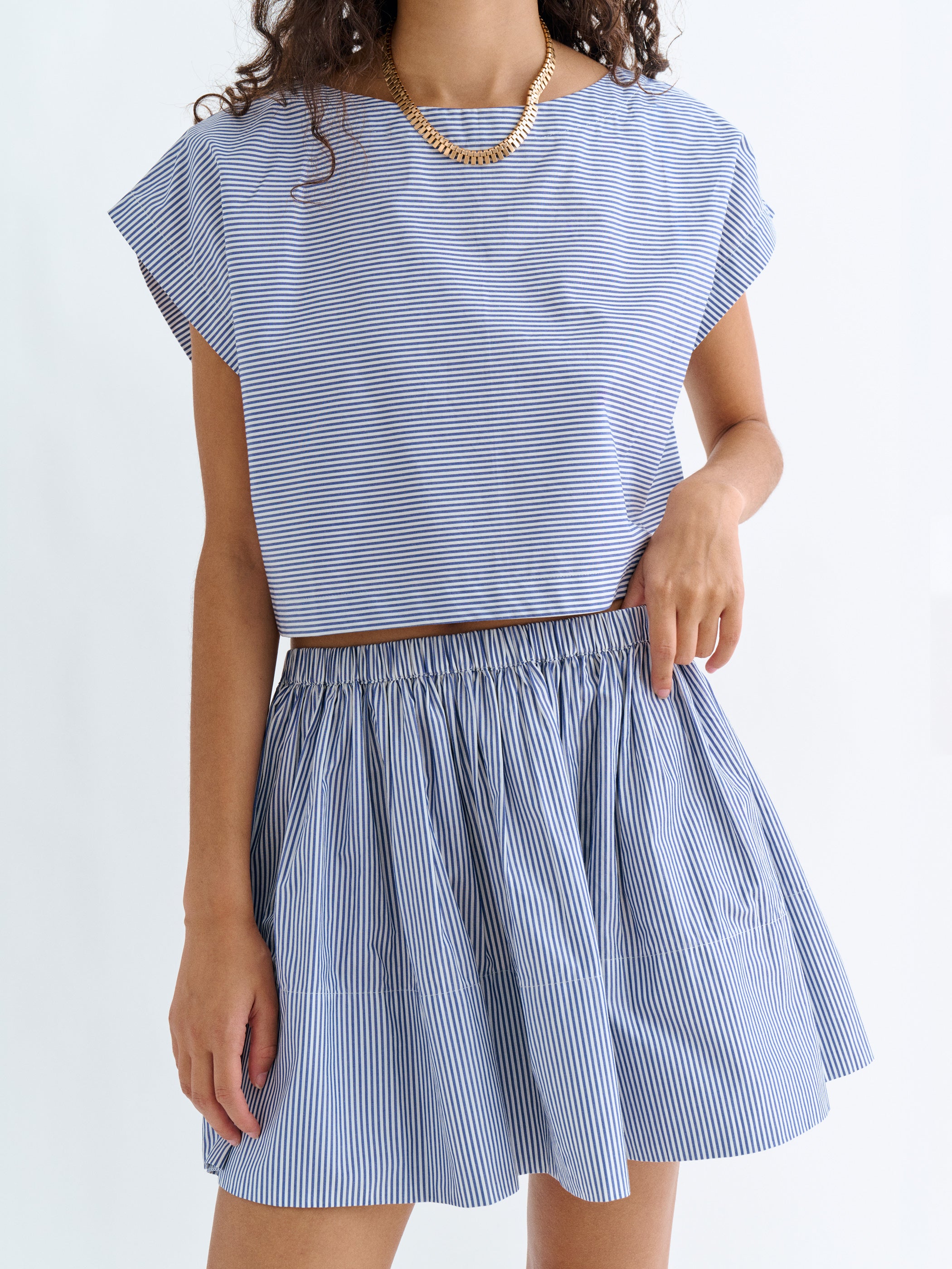Navy Stripe 