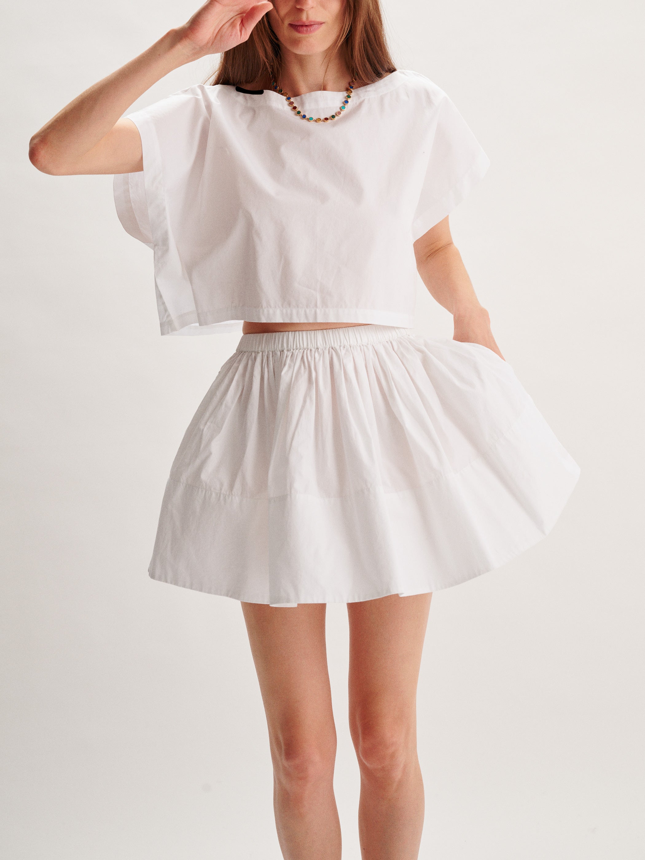 The Fousta Skirt in Cotton Poplin – Suzie Kondi