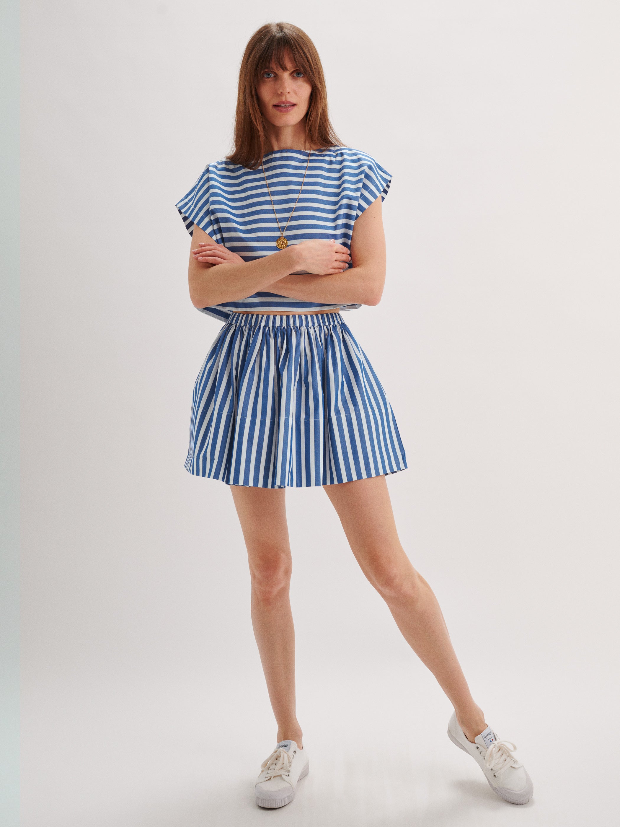 Wide Navy Stripe 