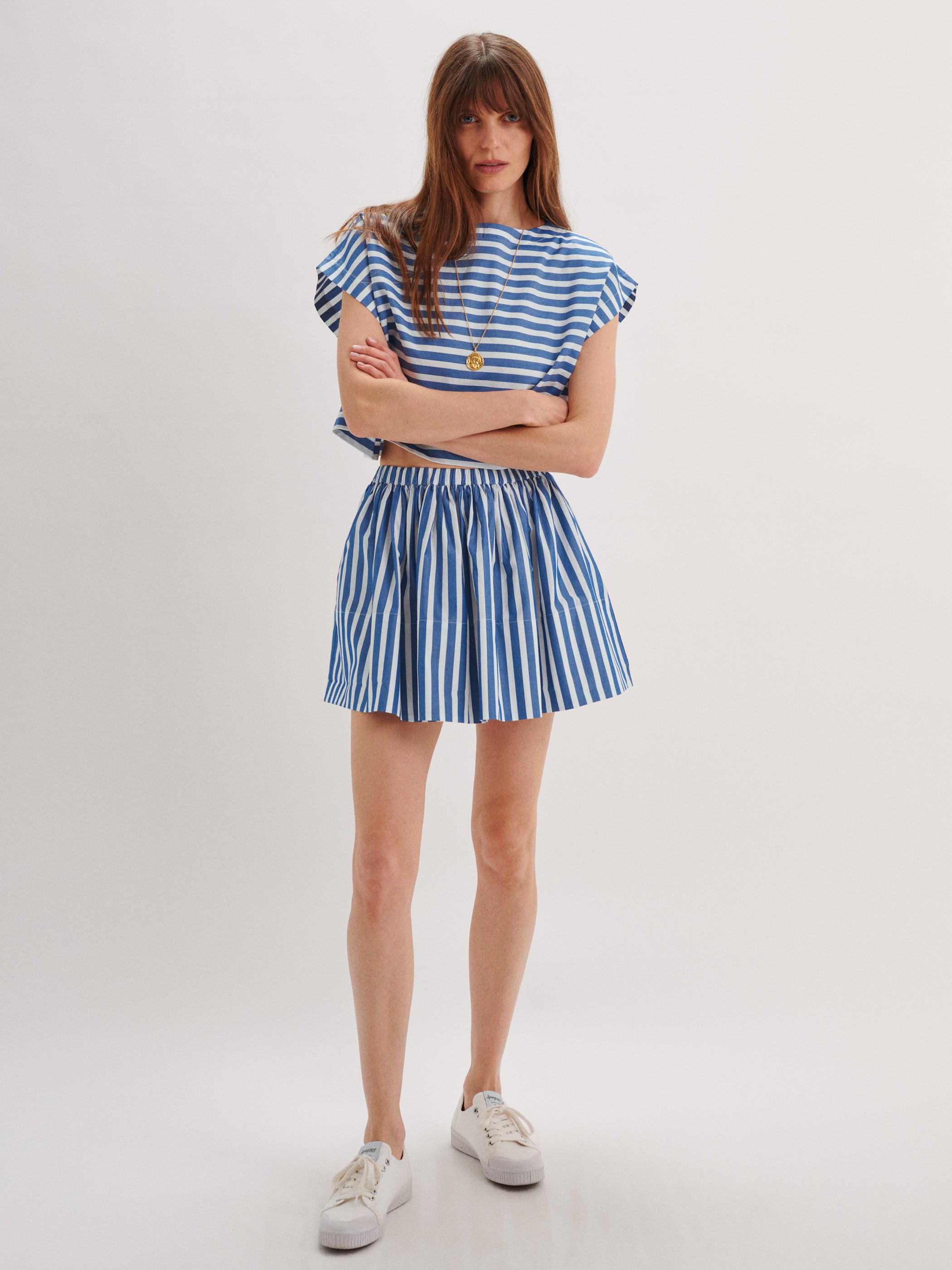 Wide Navy Stripe 