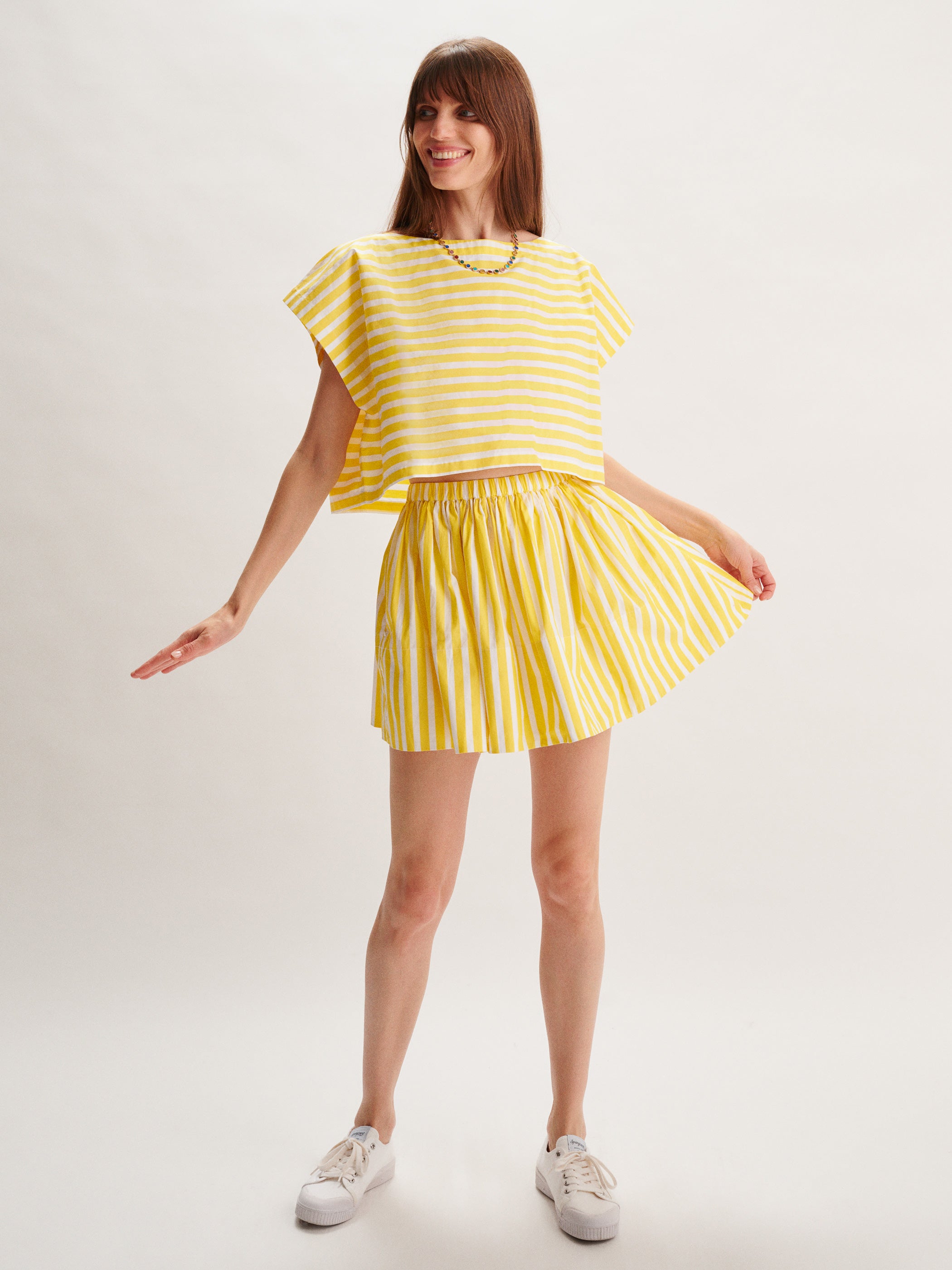 Wide Canary Stripe 