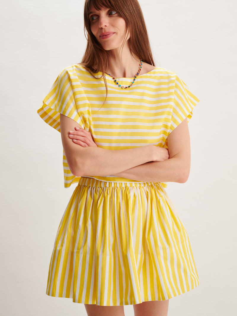 Wide Canary Stripe 