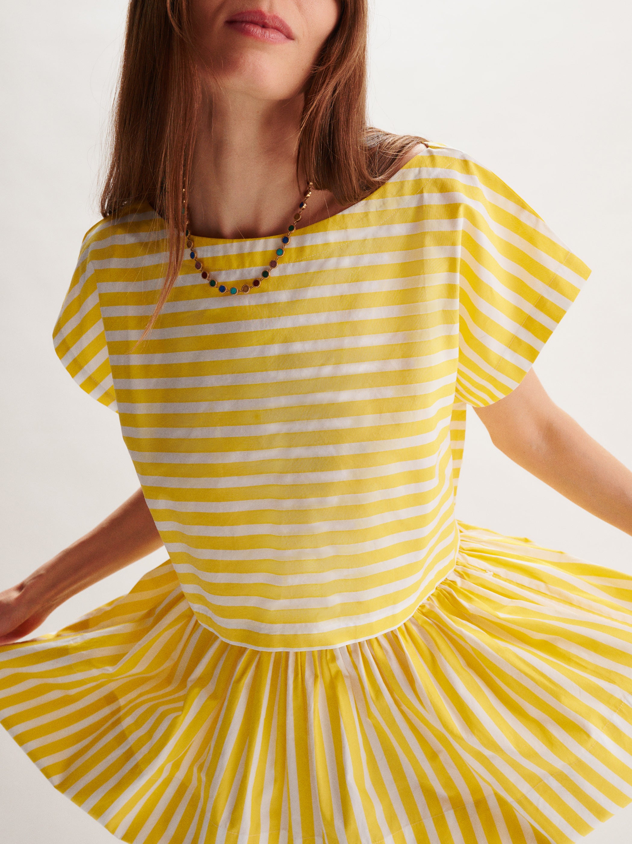 Wide Canary Stripe 