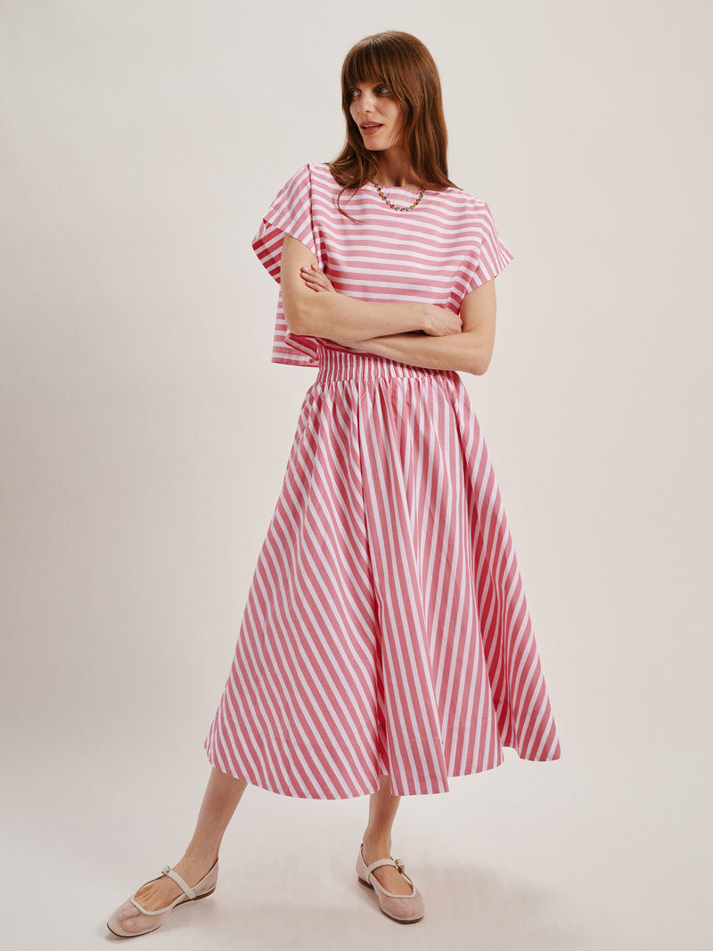 Wide Rouge Stripe 