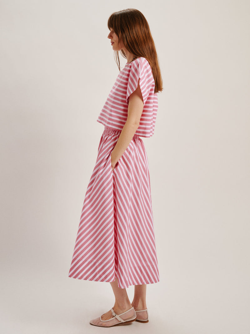 Wide Rouge Stripe 
