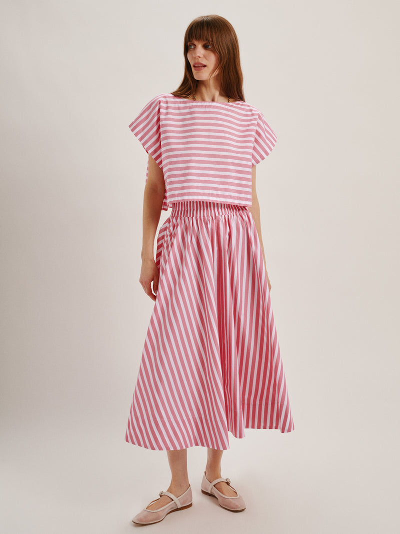 Wide Rouge Stripe 