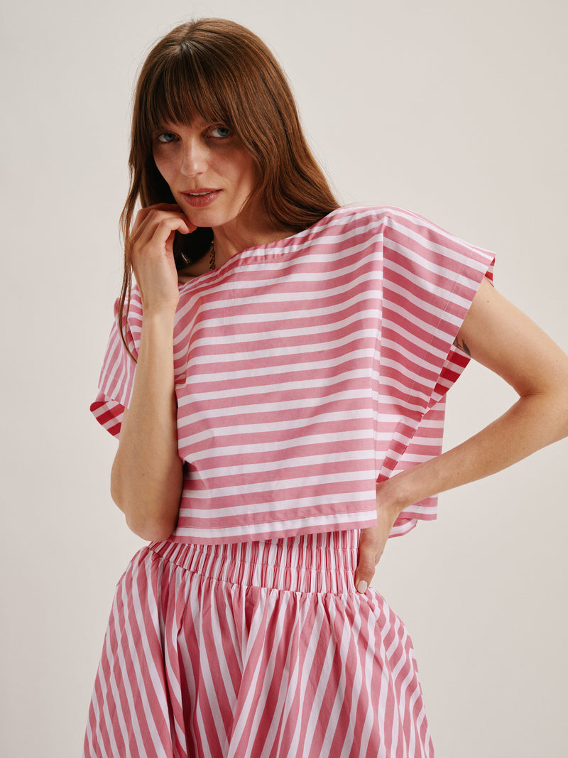 Wide Rouge Stripe 