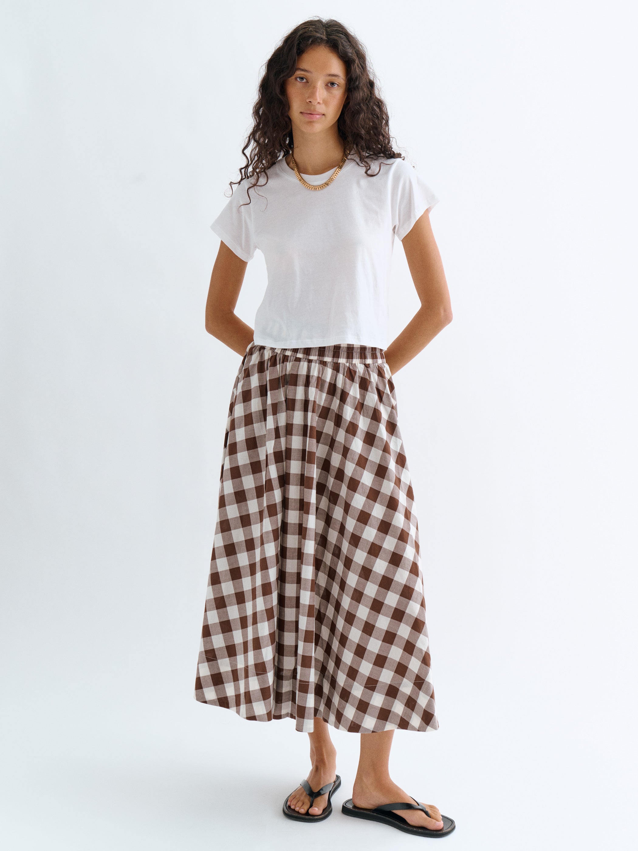 Large Truffle Gingham 