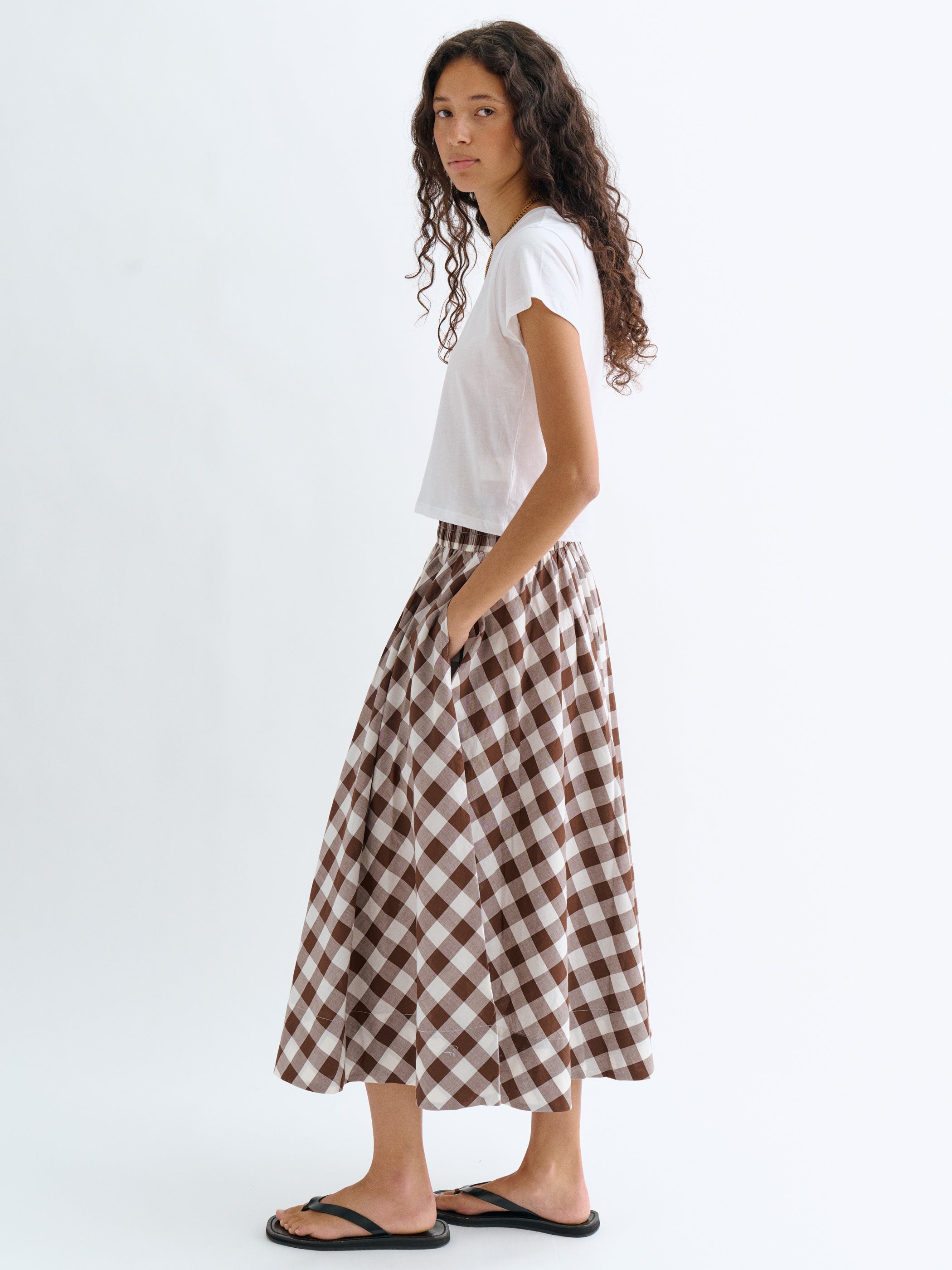 Large Truffle Gingham 