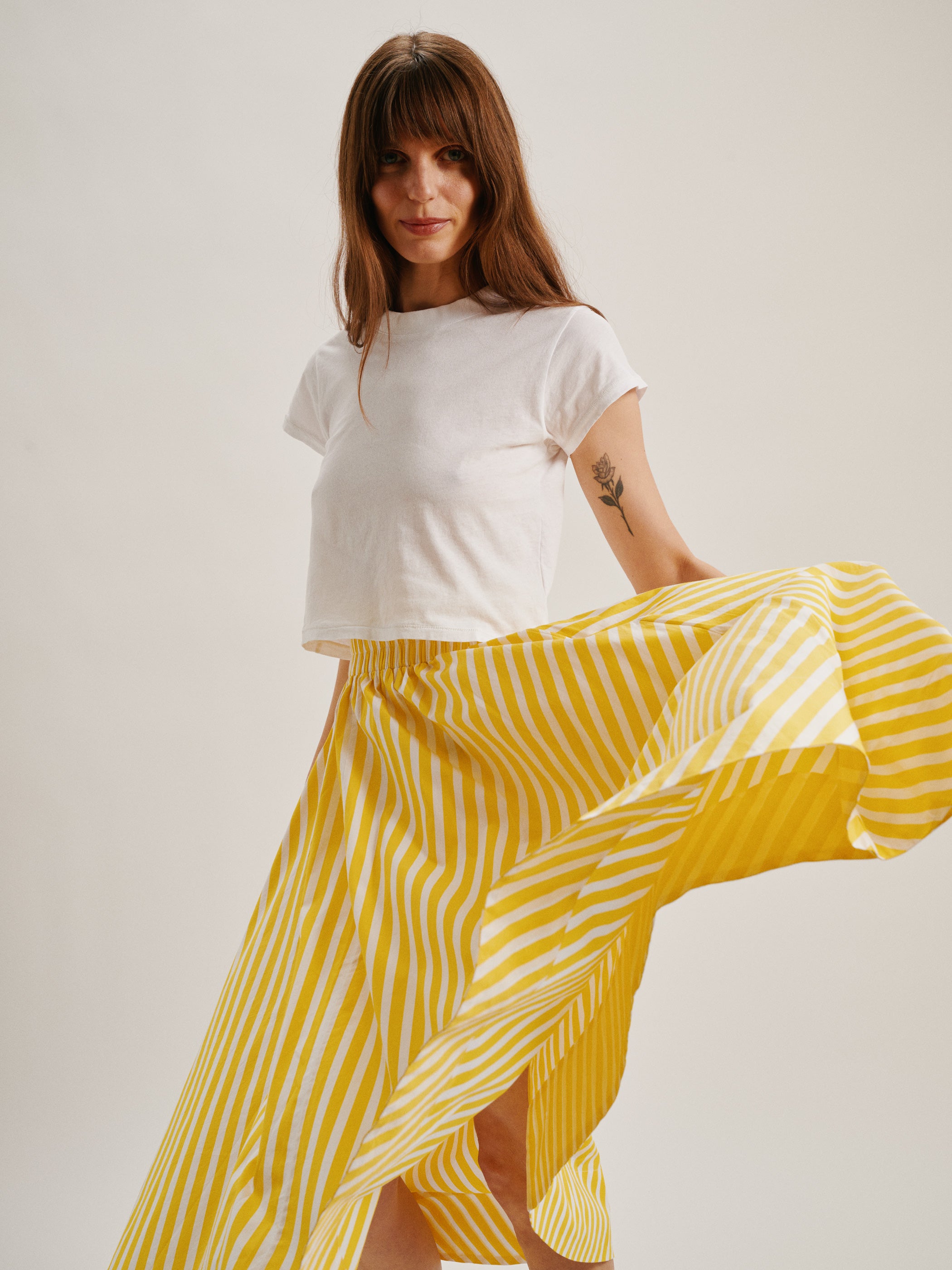Wide Canary Stripe 