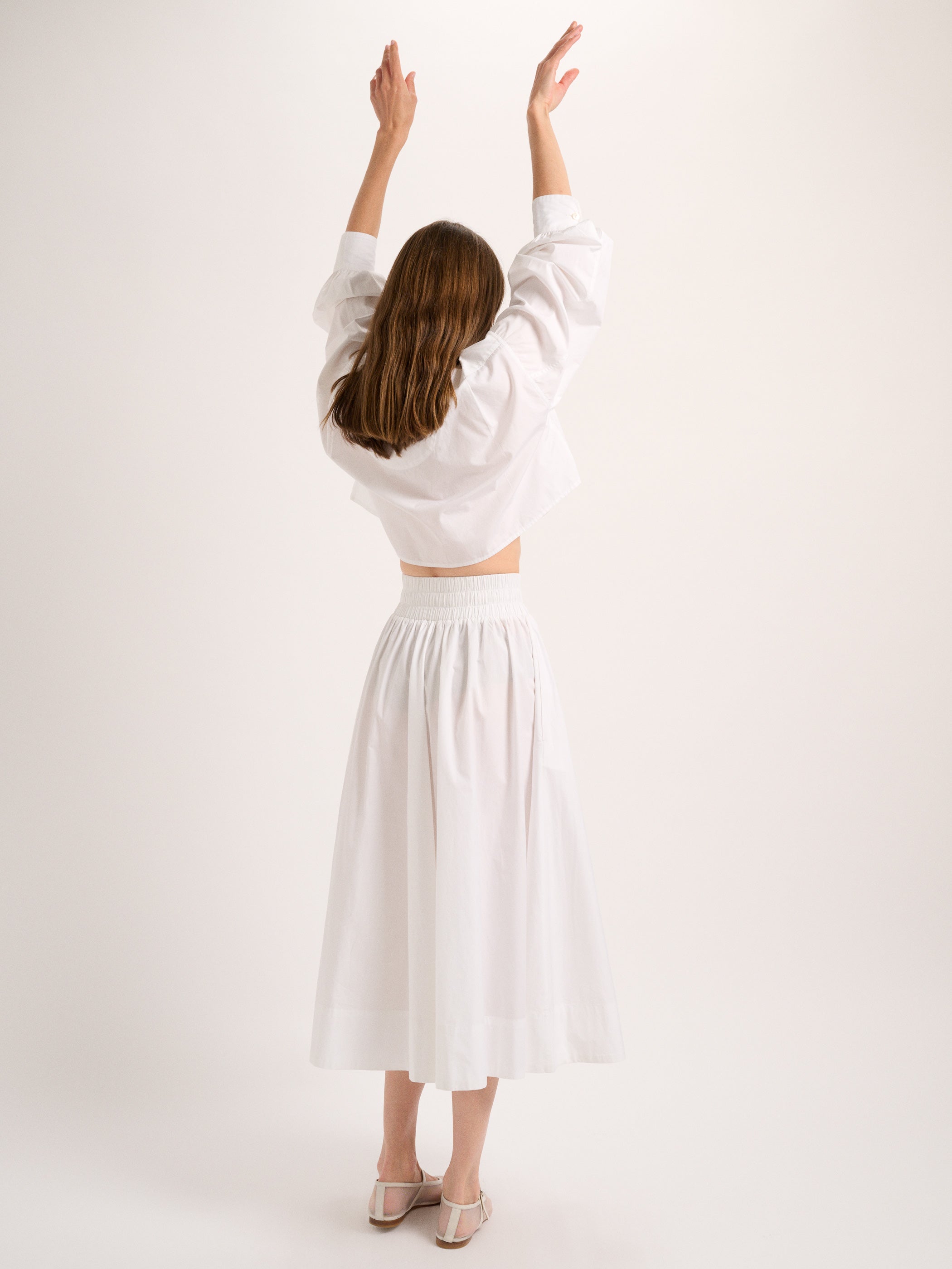 Leuka Shirt in Cotton Poplin 