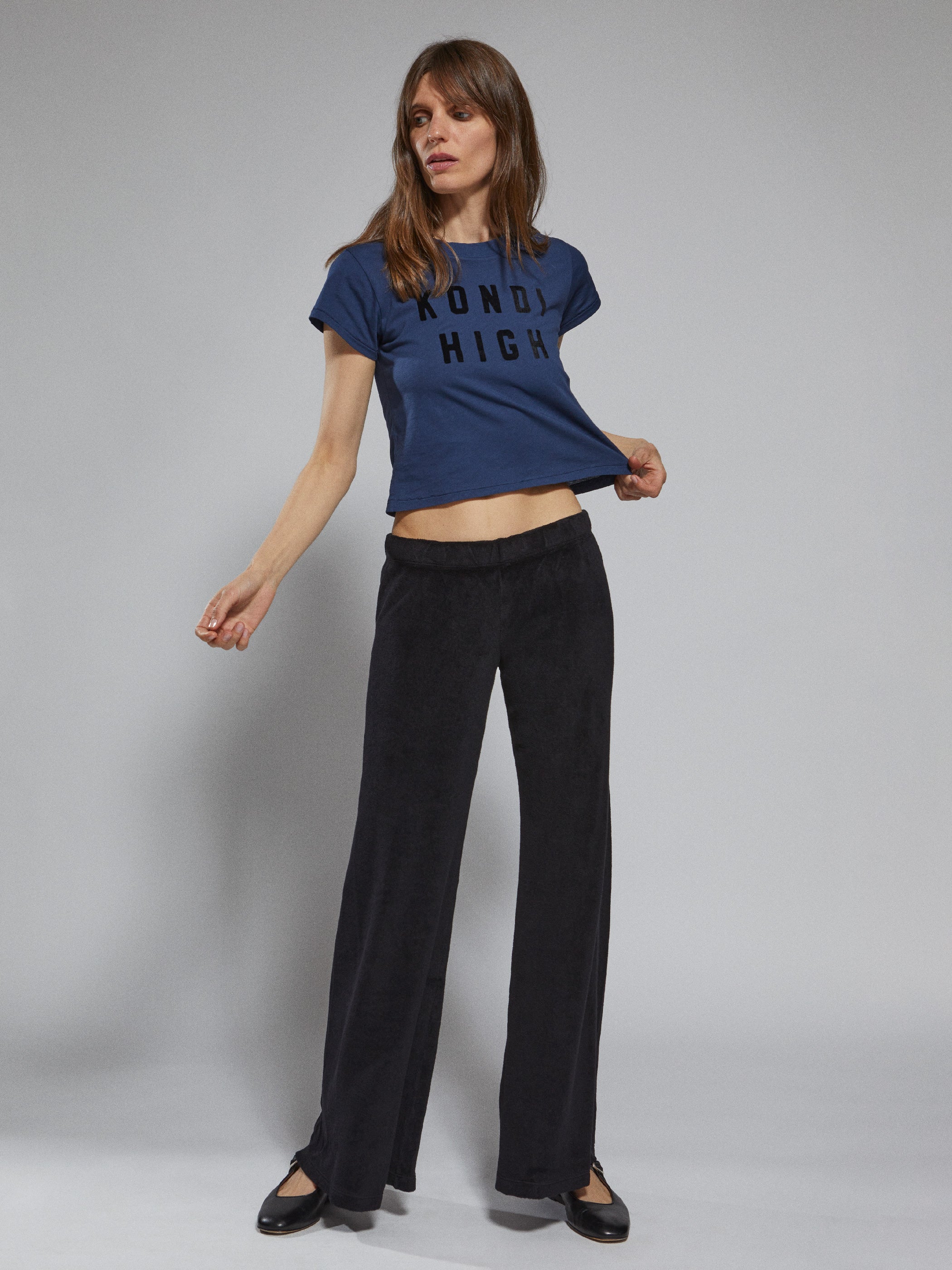 【売切最終】suzie kondi KONDI HIGH ネイビー Tシャツ S 売切最終】suzie kondi KONDI HIGH ネイビー Tシャツ S