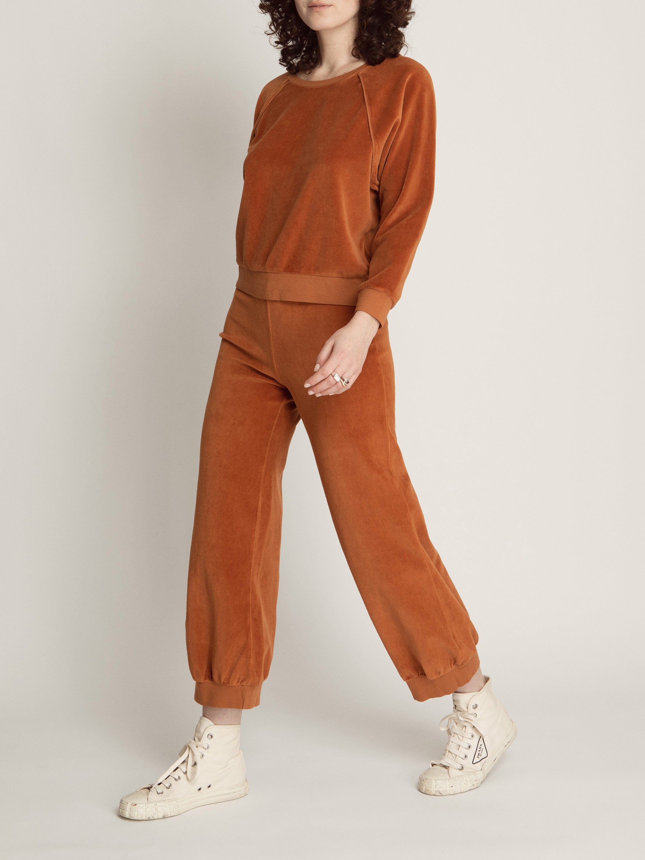 The Tosk Harem Pants in Velour