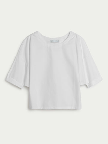 The Saria Top in Cotton Poplin