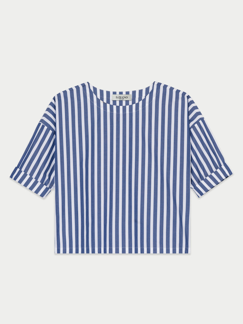Wide Navy Stripe 