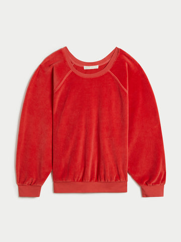 The Samos Sweatshirt in Velour