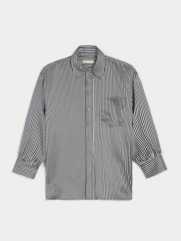 The Kappa Button-Up in Silk Satin