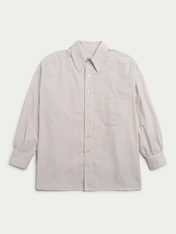 The Kappa Button-Up Shirt in Cotton Poplin