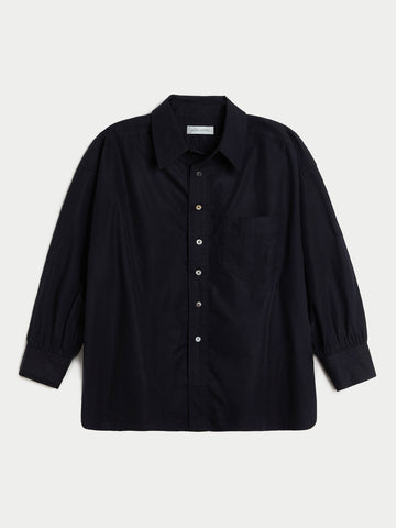 The Kappa Button-Up Shirt in Cotton Poplin