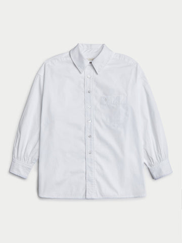 The Kappa Button-Up Shirt in Cotton Poplin