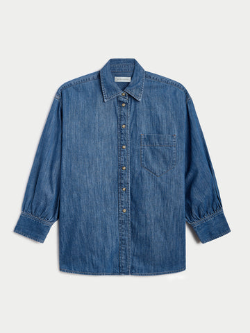 The Kappa Button-Up Shirt in Denim