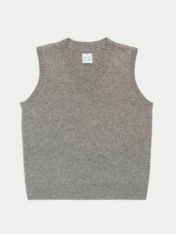 The Stevie Oversized Vest in Cashmere