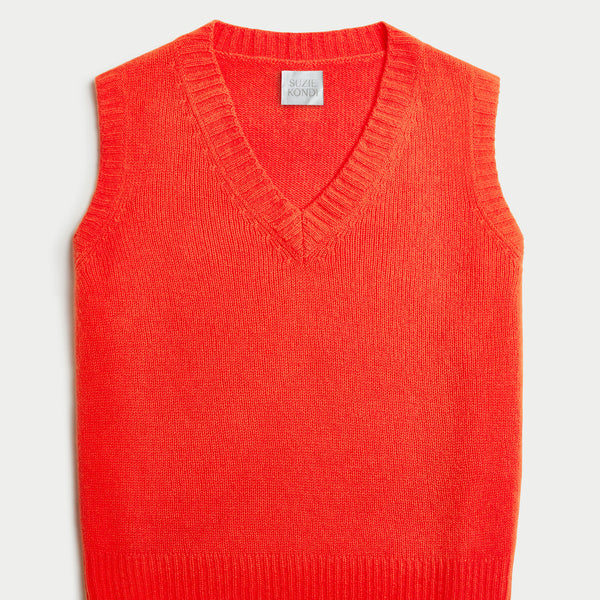 The Stevie Oversized Vest in Cashmere – Suzie Kondi
